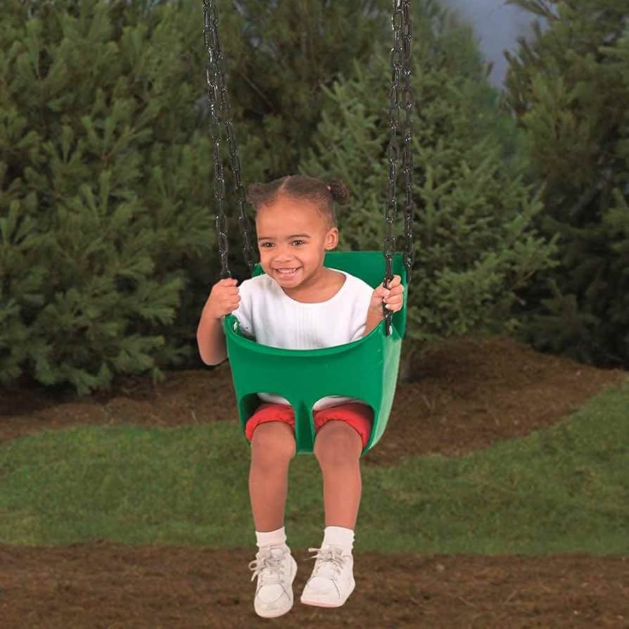 Amazon.com: PlayStar Commercial Grade Toddler Swing : Toys
